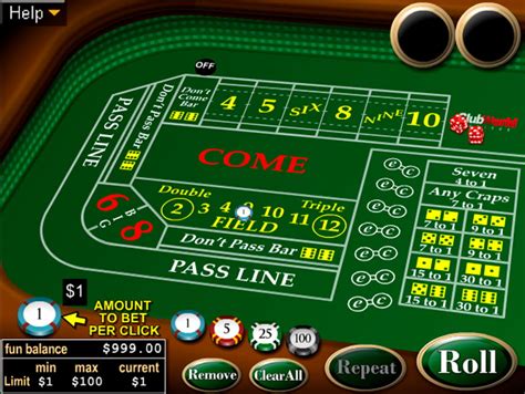 casino craps online games free